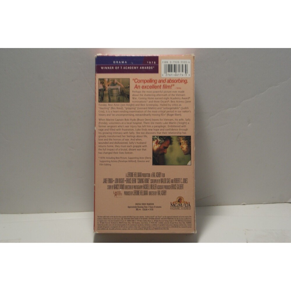 Coming Home - VHS - Jane Fonda - Jon Voight - Bruce Dern The Cost of War - Picture 2 of 3